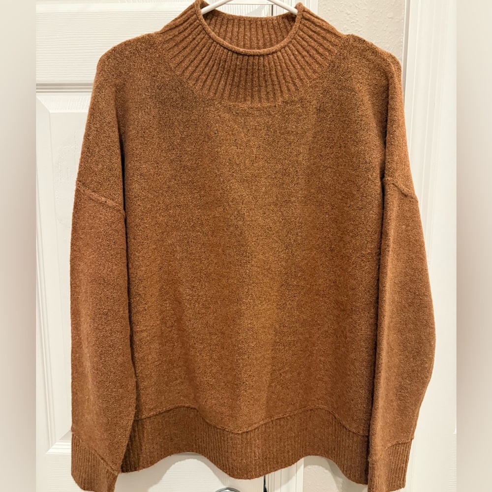 Universal Thread Women's Tan Turtleneck Sweater